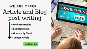 Blog and content writing works